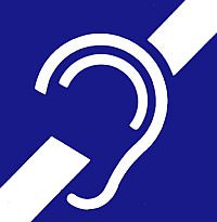 znak przekreślonego ucha